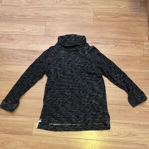J. Crew Charcoal Turtleneck Knit Sweater/Sweatshirt